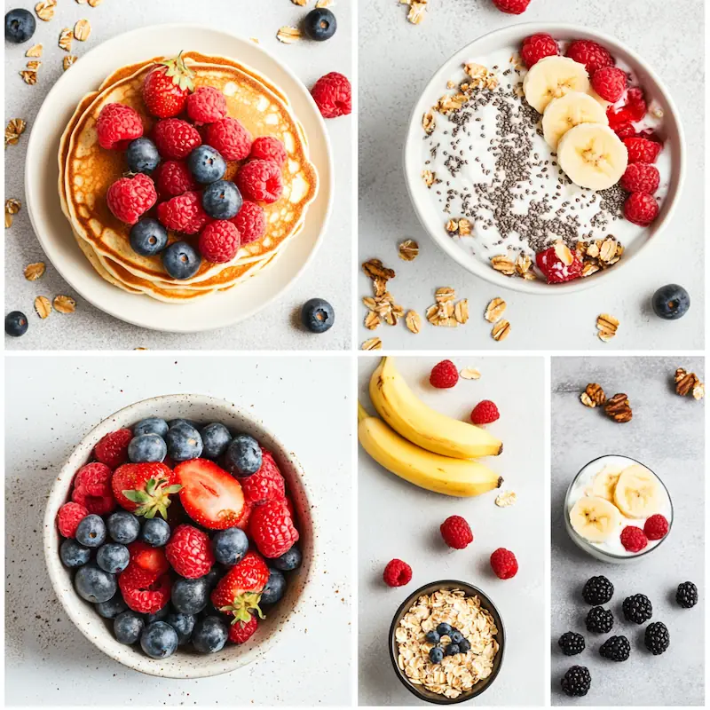 sweet high protein breakfast ideas without eggs