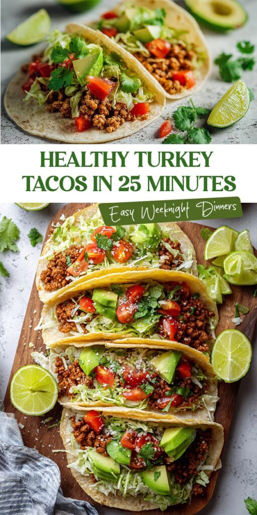 ground turkey tacos